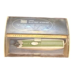 Vintage Sears‎ Electric Scissors